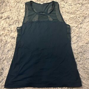 Lululemon Mesh With Me Tank - Dark Green - Size 4